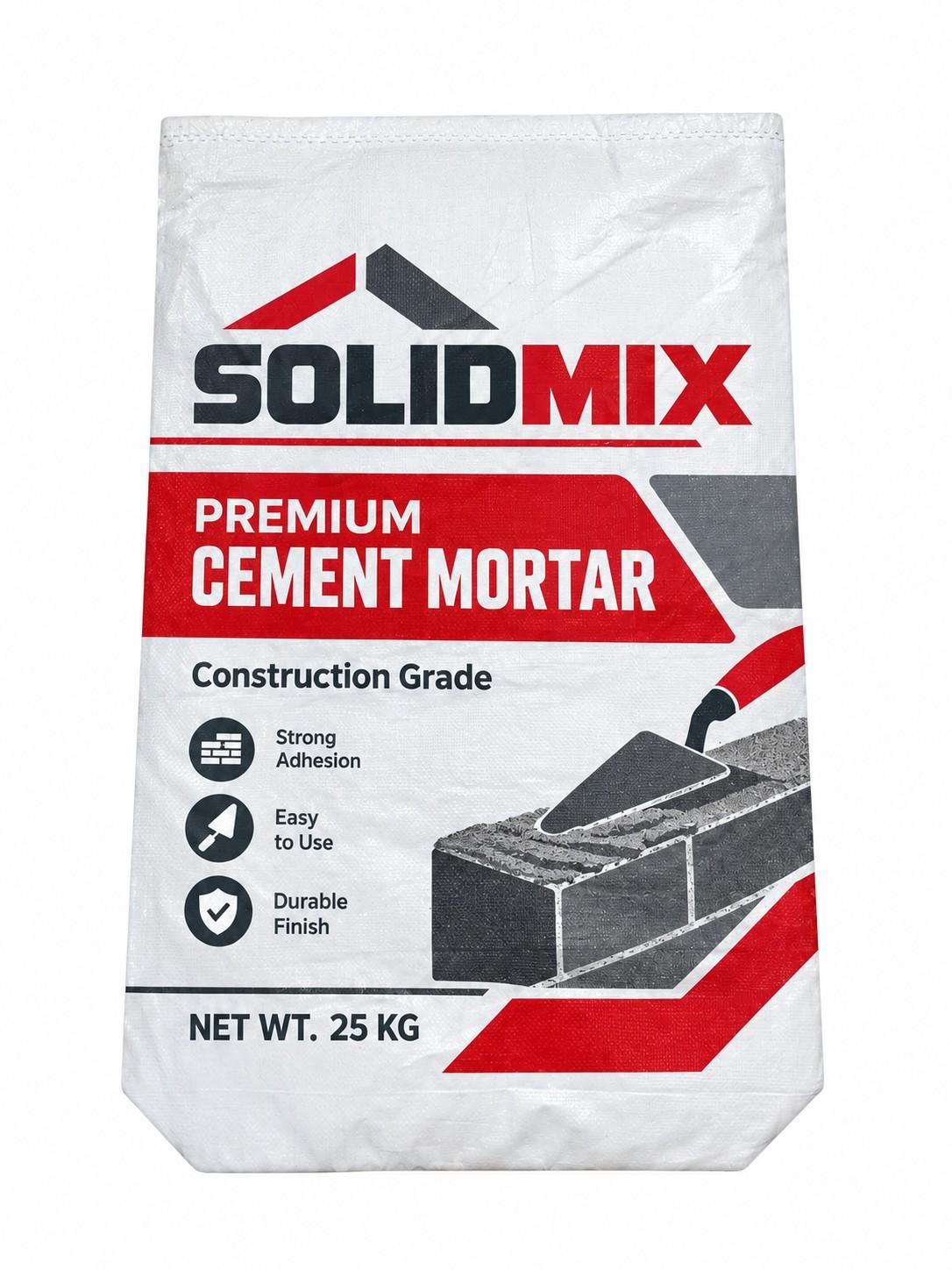 Block Bottom Mortar Bags