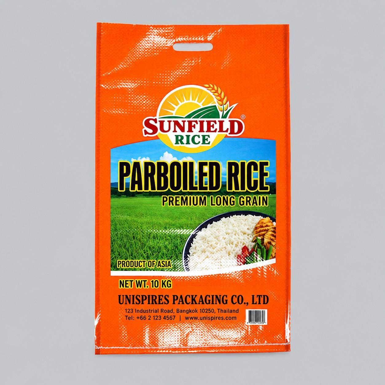 BOPP Laminated Rice Bags