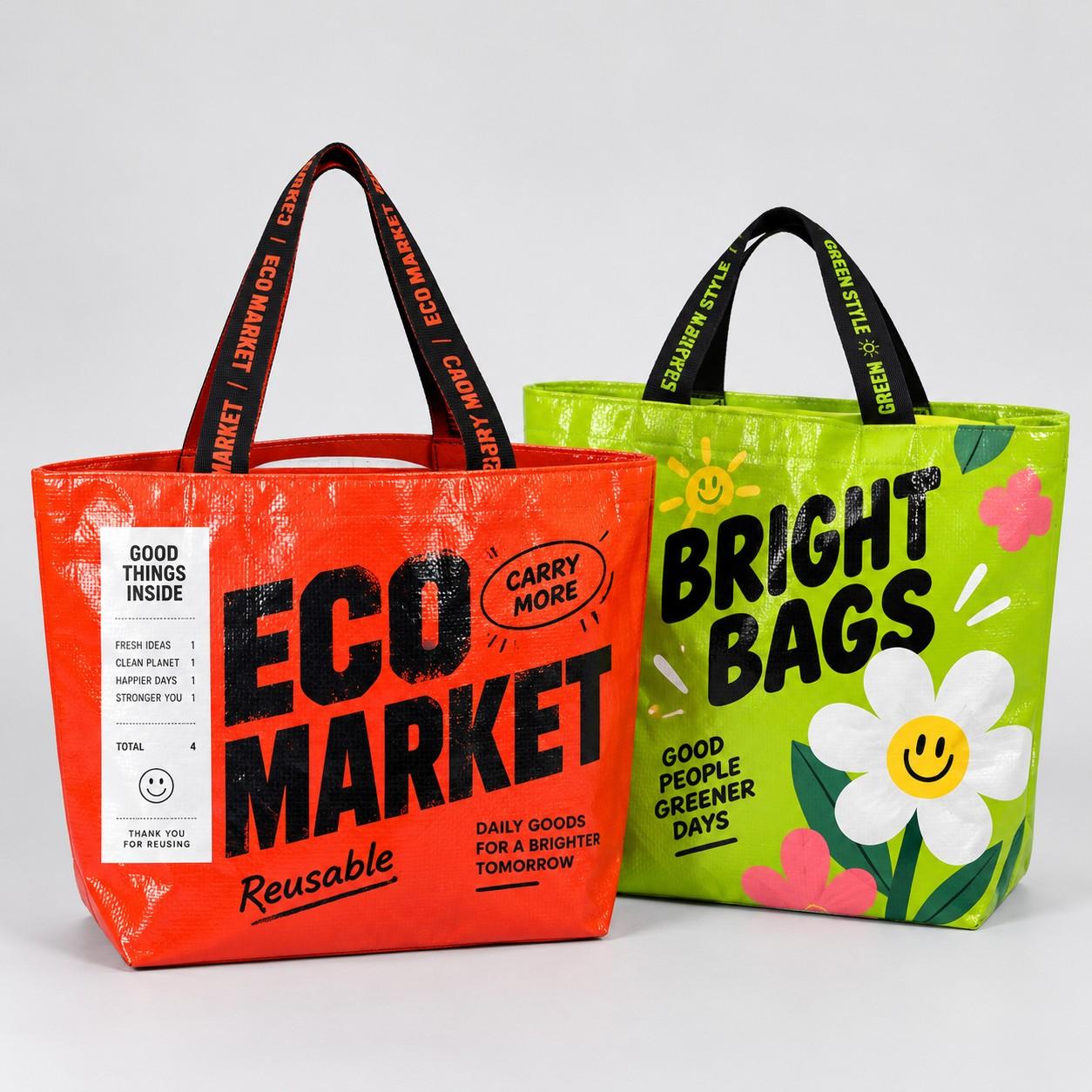 Printed PP Woven Bags