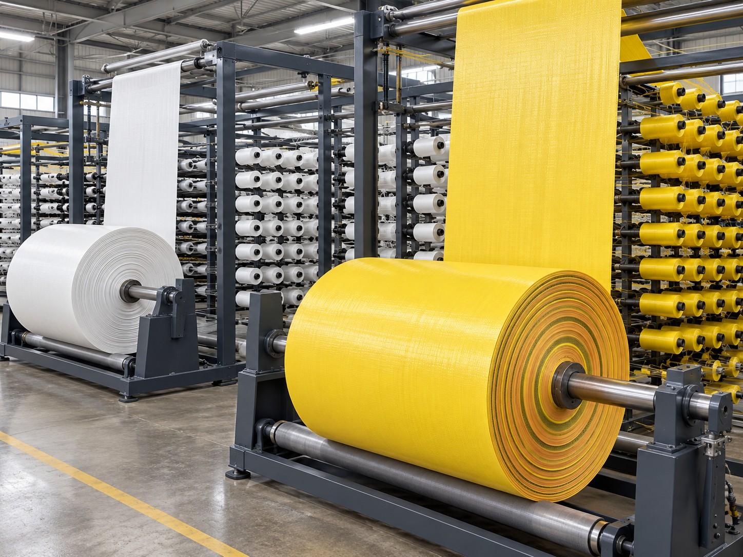 Tubular PP Woven Fabric Rolls